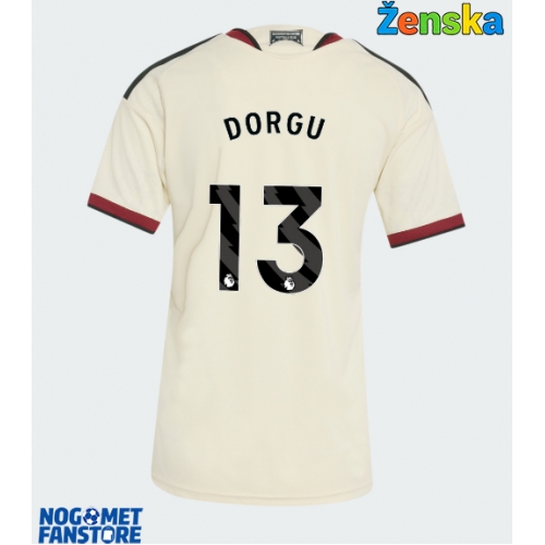Manchester United Patrick Dorgu #13 Rezervni Dres za Ženska 2026-27 Kratak Rukav